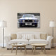 "1968 Ford mustang Front End Watercolor" Fine Art Print