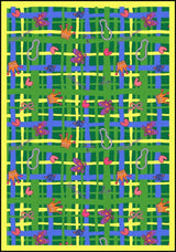 Playful Patterns Rug, My Little Princess, 3'10"x5'4", Green