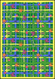 Playful Patterns Rug, My Little Princess, 3'10"x5'4", Green