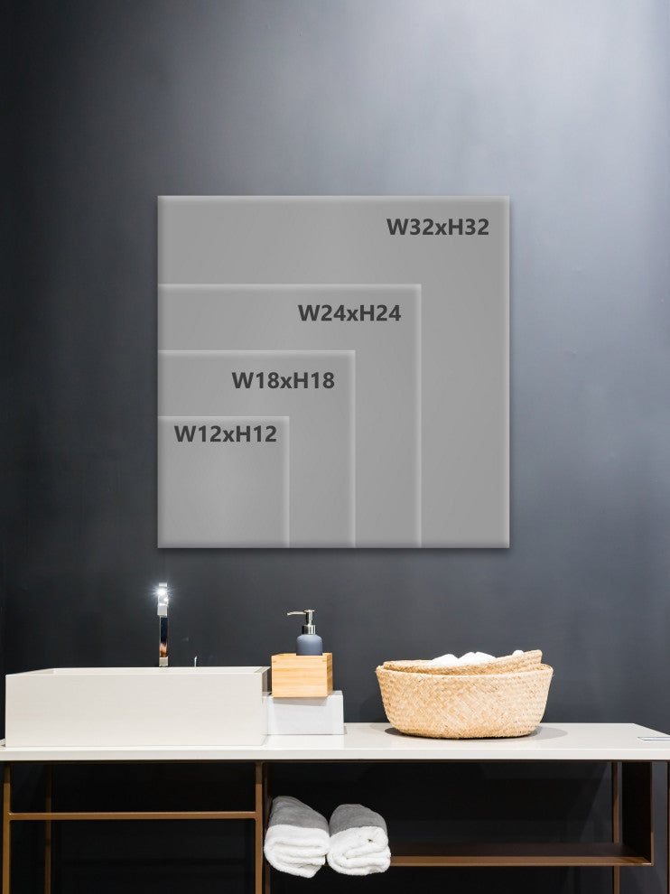 "Moderate Wash" Framed Painting Print, 32x32
