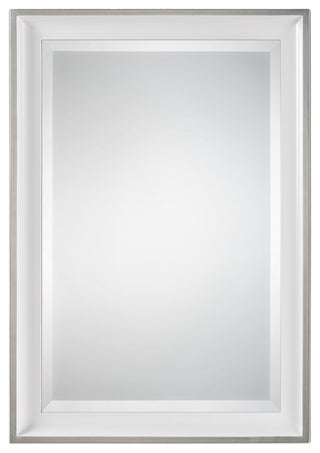 Uttermost Lahvahn White Silver Mirror, 9081