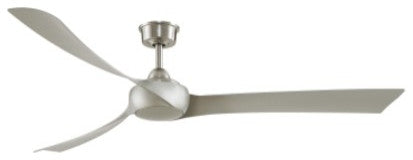 Fanimation Wrap Custom-KIT-72 Wrap Custom 72" 3 Blade Indoor / - Brushed Nickel