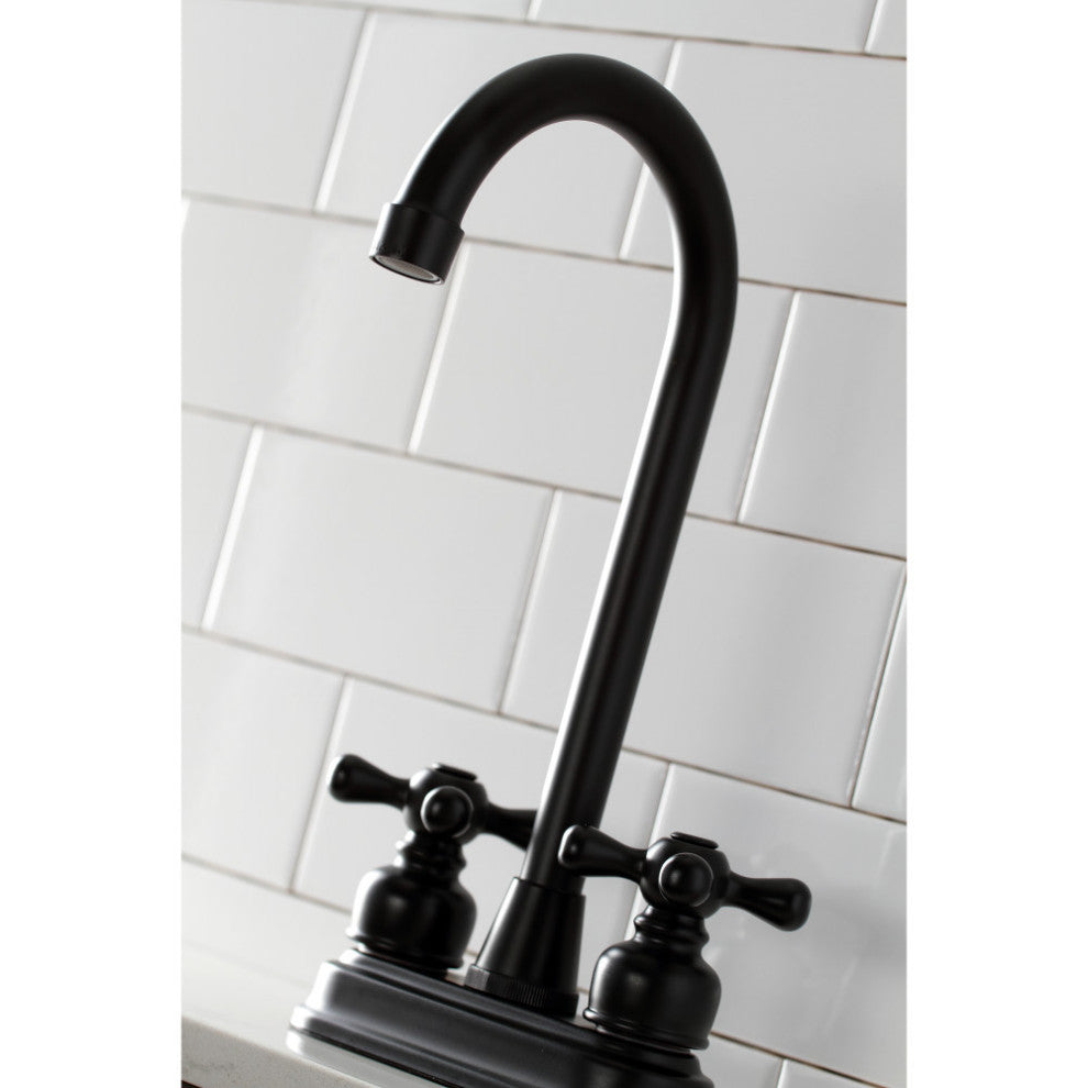 Kingston Brass KB490AX Bar Faucet, Matte Black