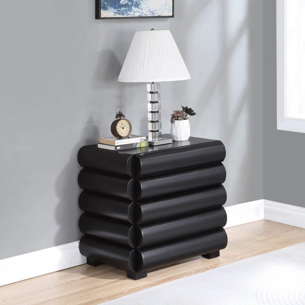 Maverick Night Stand / Side Table, Black