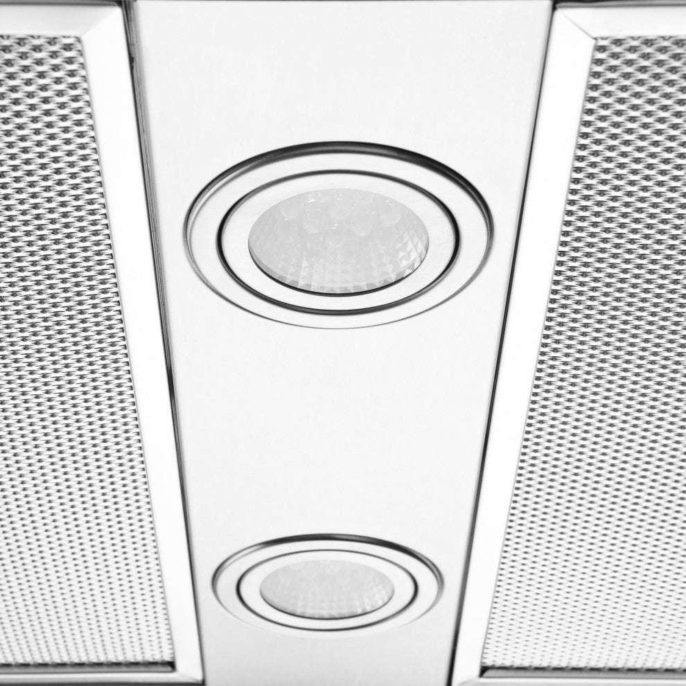 Blue Ocean 30" RHKQ2 Tempered Glass Stainless Steel Wall Mount Range Hood