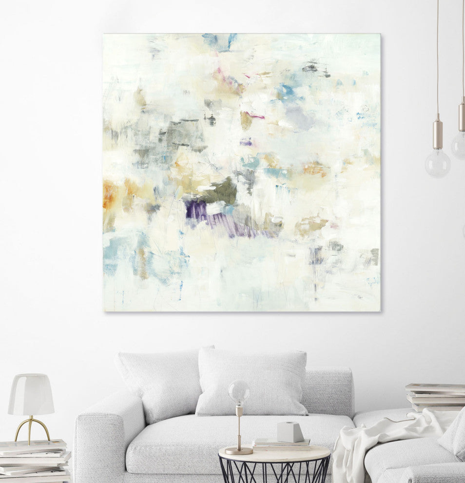 Off the Wall - 54 x 54 by Lisa Ridgers