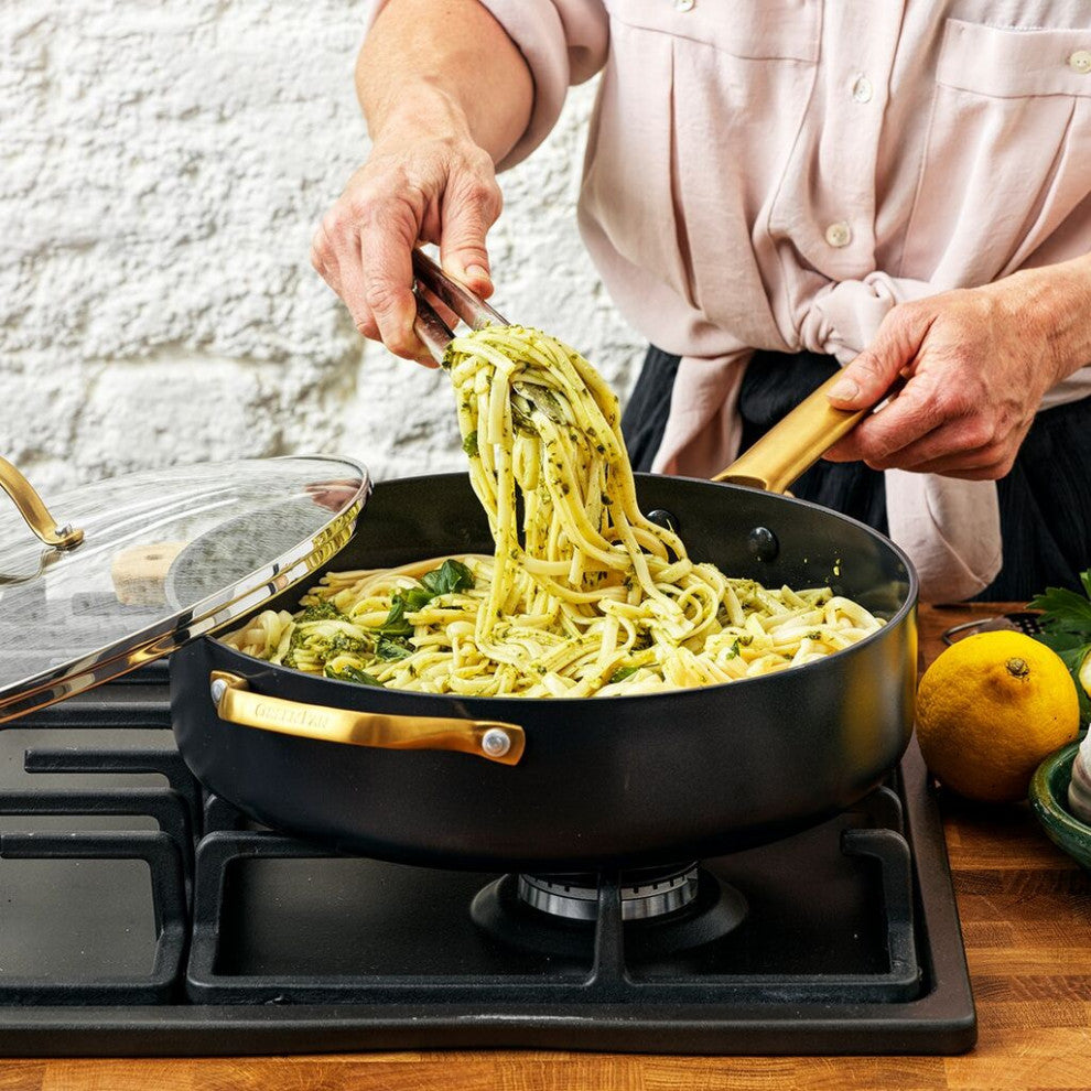GreenPan Reserve Collection 4.5QT Covered SautÃ©pan w. HH | Black