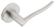 Waterfall Lever, Tubular Passage, Satin Stainless Steel, 2-3/8" Backset