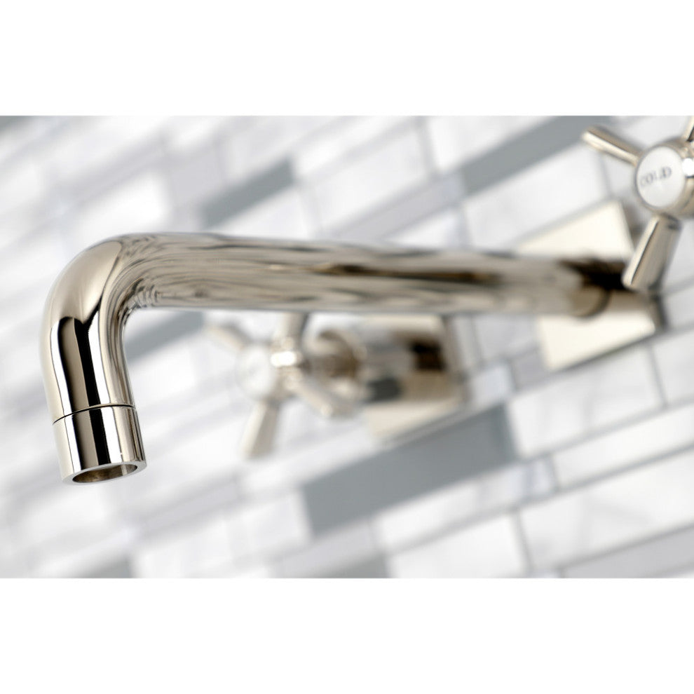 KS6026ZX Wall Mount Tub Faucet, Polished Nickel