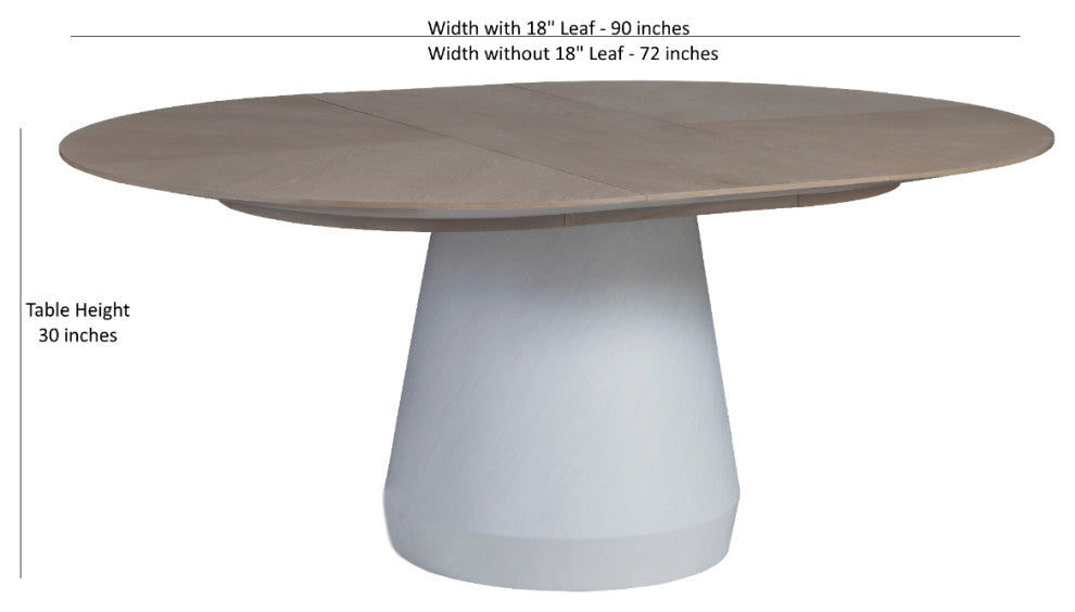 Bodhi 5-piece Round Table Set - Mixed Chairs