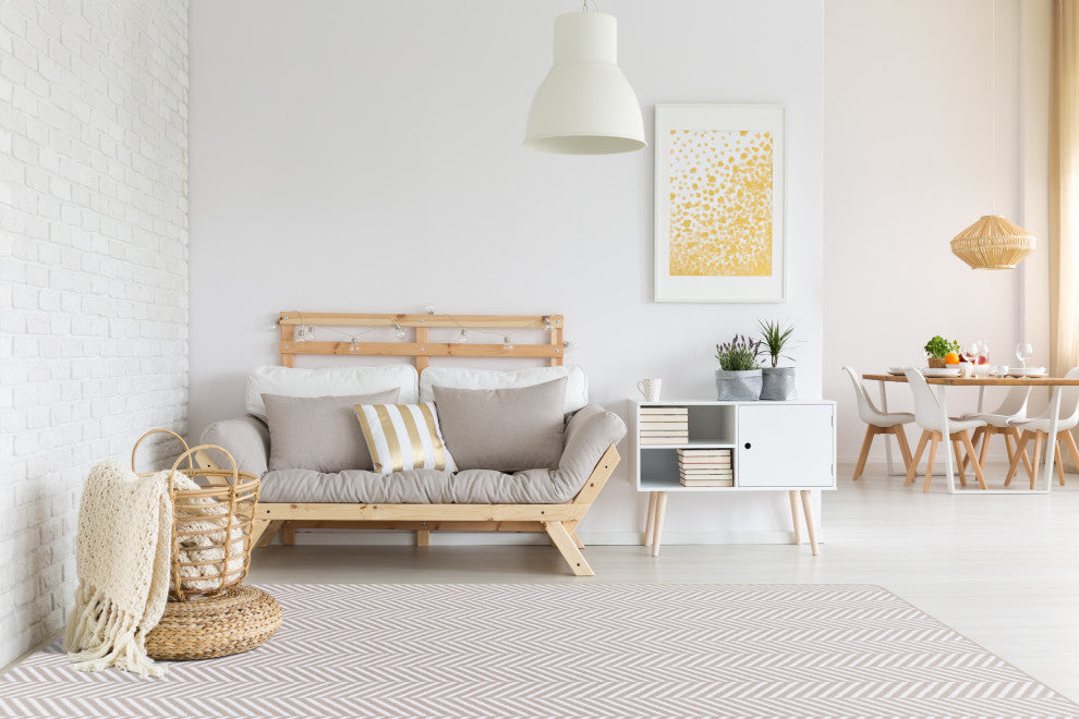 Favorite Retreat 3'10" X 5'4" Area Rug, Color Ivory