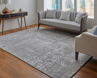 Kinton Modern Abstract, Gray, 2'x3' Area Rug