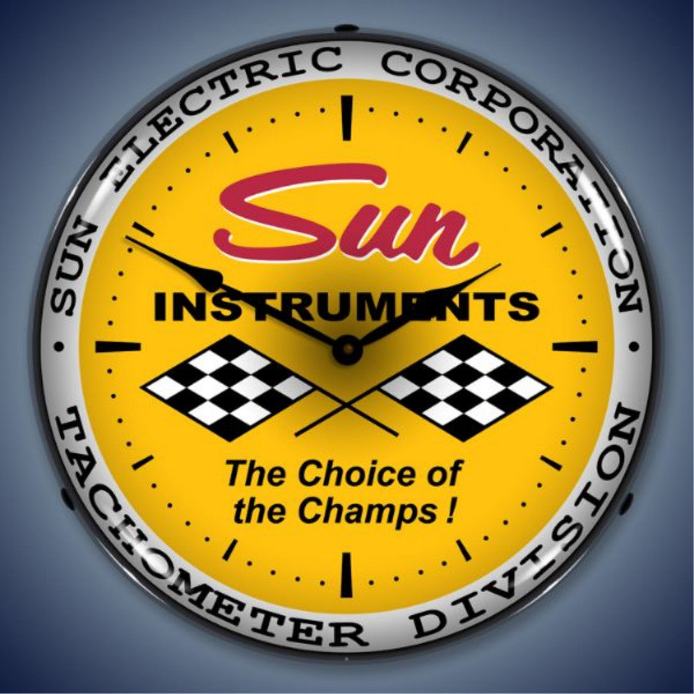Z710135 Sun Tachometer Yellow Clock