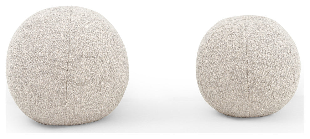 Balle Pillow-Knoll Sand-Set of 2-12.5"