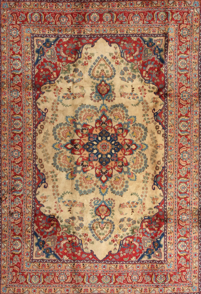 Ahgly Company Indoor Rectangle Traditional Area Rugs, 7' x 10'