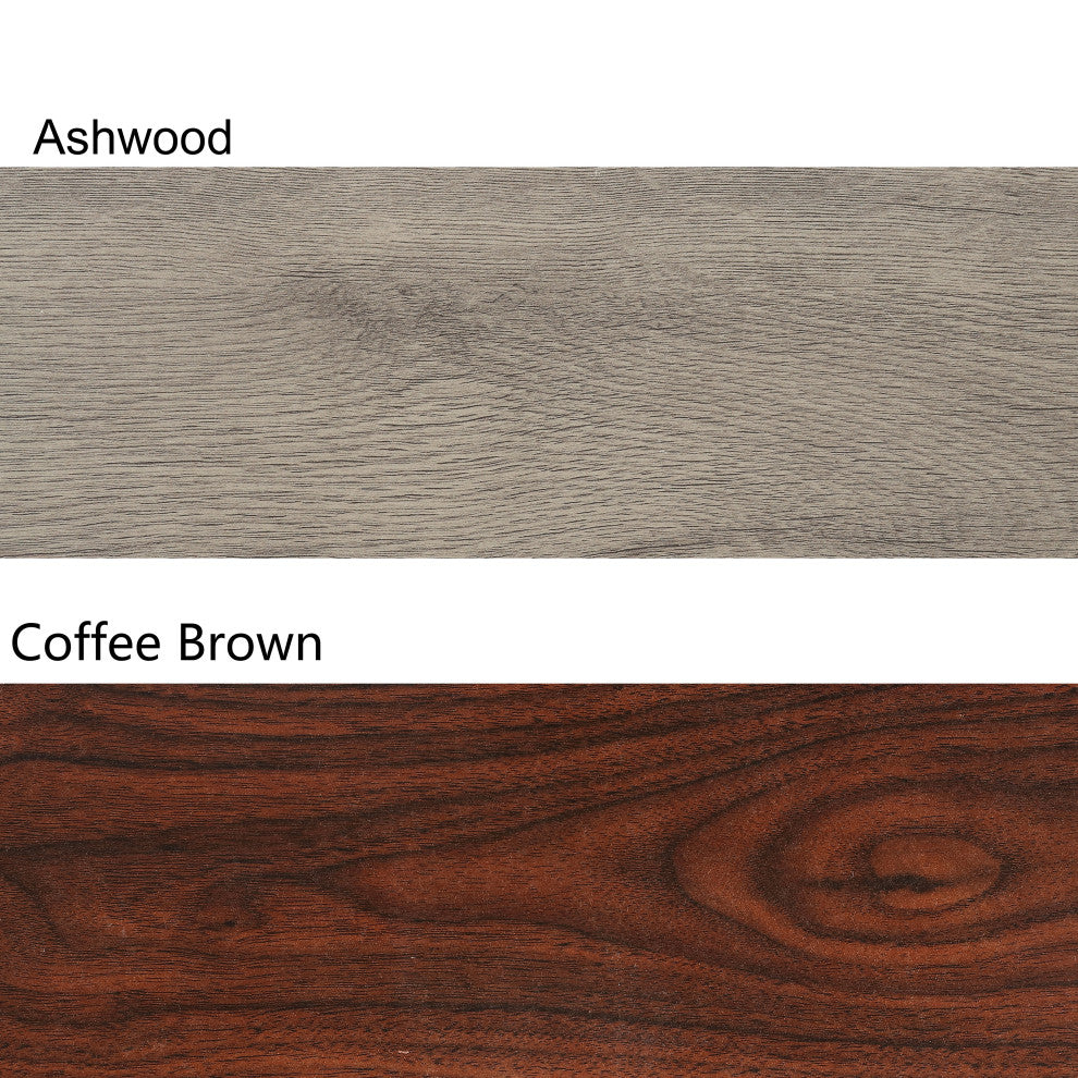 Opal 52" 3-Light Farmhouse Rustic Shade LED Ceiling Fan With Remote, Black