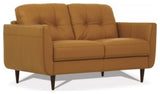 54956 Loveseat, Camel Leather