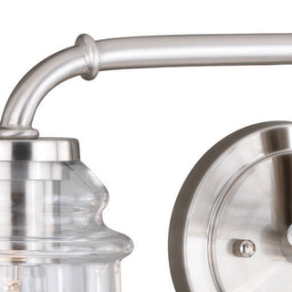 Vaxcel Toledo 3-Light Vanity, Satin Nickel