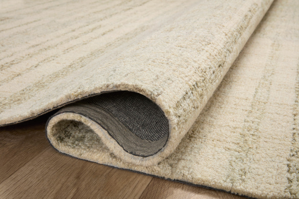 Chris Loves Julia x Loloi Chris Natural / Sage 2'-6" x 11'-6" Runner Rug