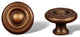 Antique English RKI Solid Georgian Knob, RKICK4243AE