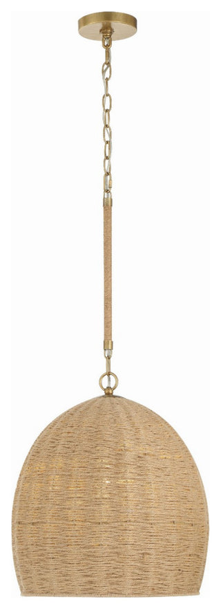 Jace 1-Light Pendant, Soft Gold