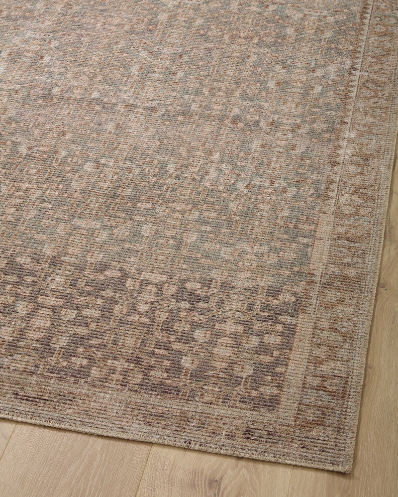 Angela Rose x Loloi Aubrey Sage / Bark 18" x 18" Sample Rug