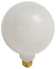 Nuevo Living G125 25W E26 Light Bulb, White Glass