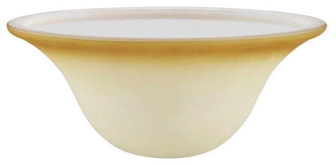 23505-11 Replacement Amber Torchiere Lamp Glass(42mm) Shade