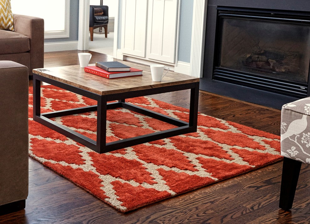 Anji Mountain Tajine Area Rug, Rectangular 5'x8'