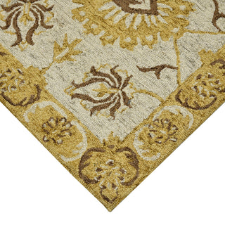 Amer Rugs Romania Newburg ROM-3 Gold Hand-hooked - 9' X 13' Rectangle Area Rug