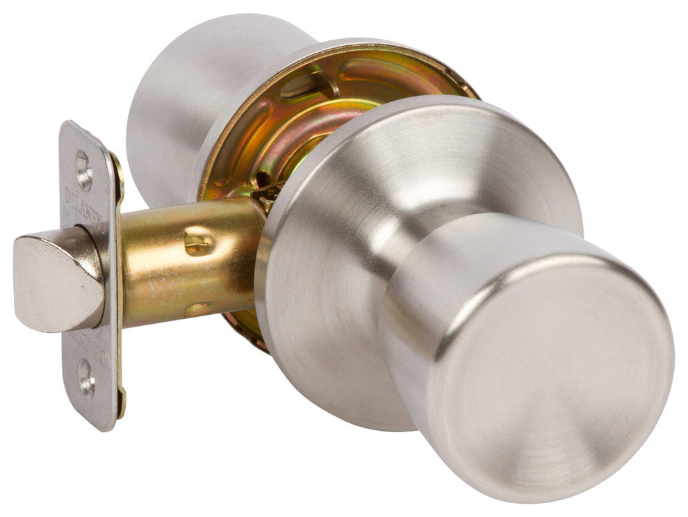 Galway Passage Knob Set, Stainless Steel