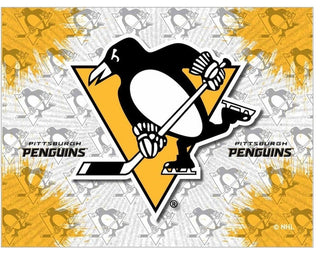Pittsburgh Penguins Logo Canvas
