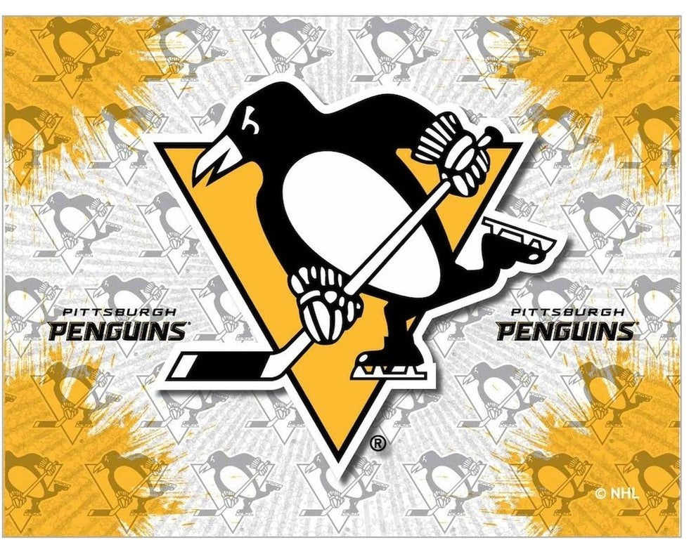 Pittsburgh Penguins Logo Canvas