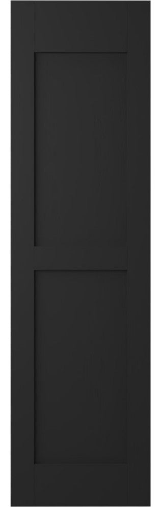 Two Equal Raised Panel Shutters (Per Pair)