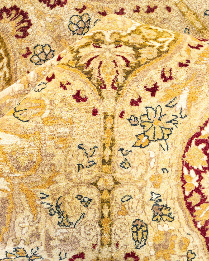 Adalynn, One-of-a-Kind Hand-Knotted Area Rug Ivory, 8'2"x10'1"