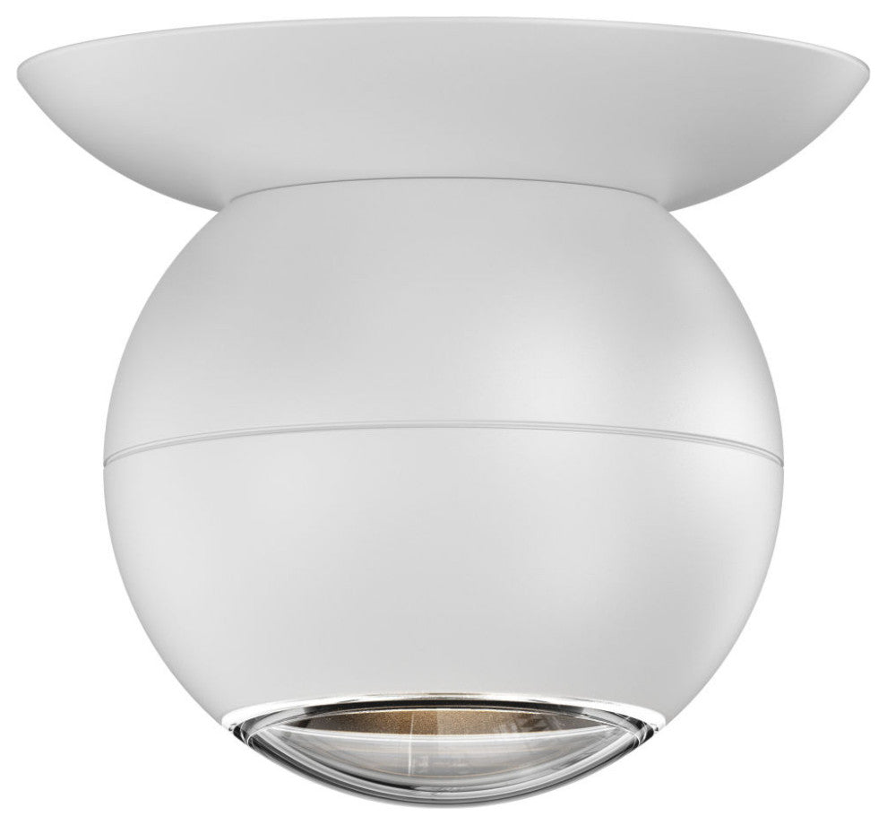 Sonneman 7509 Hemisphere 4"W LED Flush Mount Globe Ceiling - Textured White