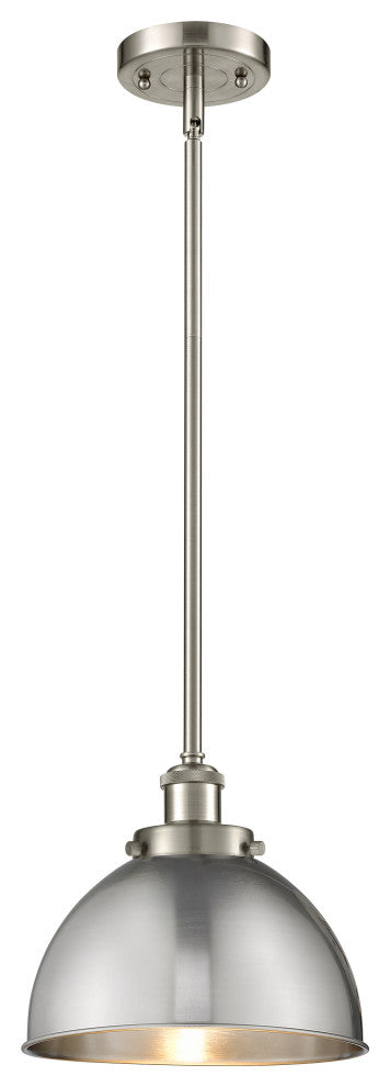 Ballston Urban Pendant, Brushed Satin Nickel, LED