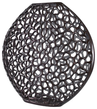 Uttermost Web Dark Bronze Vase