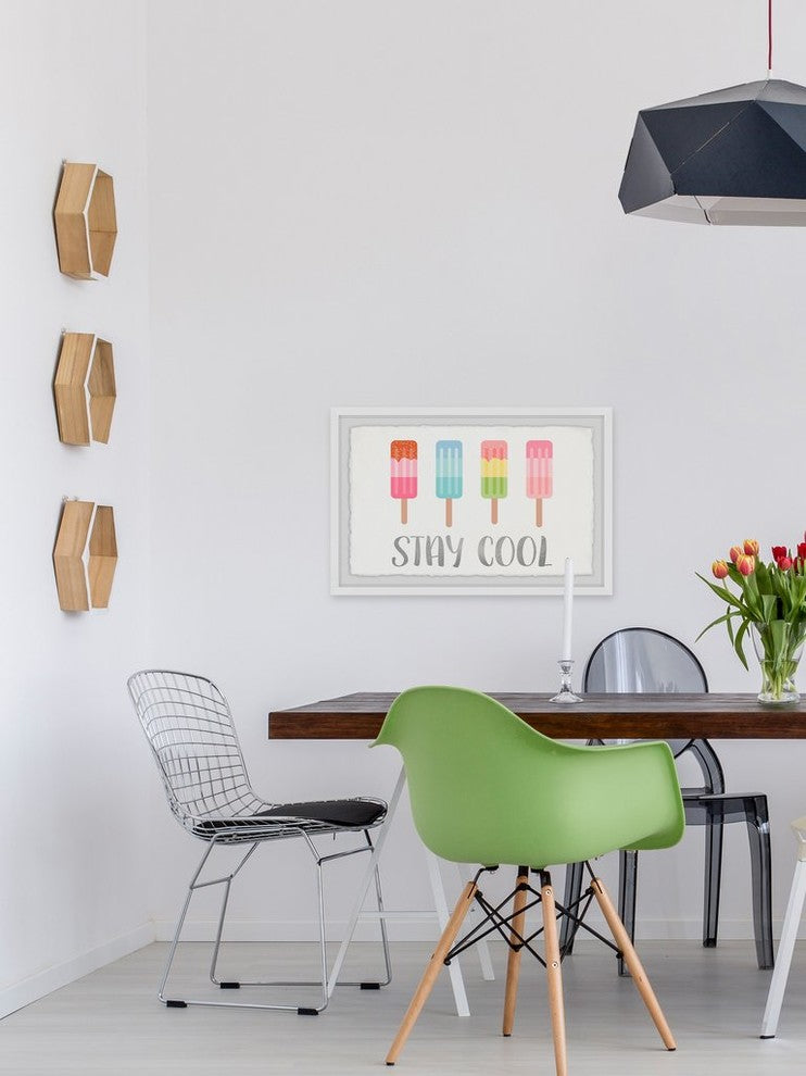 "Stay Cool" Framed Painting Print, 45"x30"