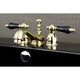 Kingston Brass Mini-Widespread Bathroom Faucet, Polished Brass