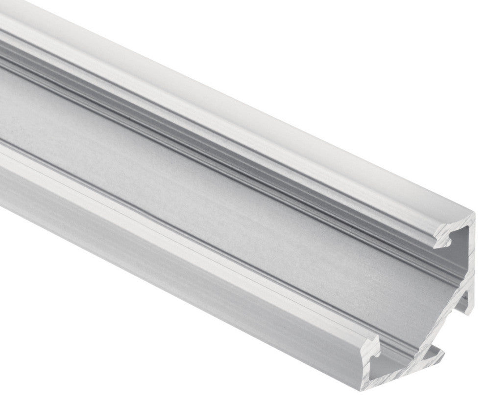 Kichler 1TEC145SF8SIL Tape Extrusion Channel, Silver Finish