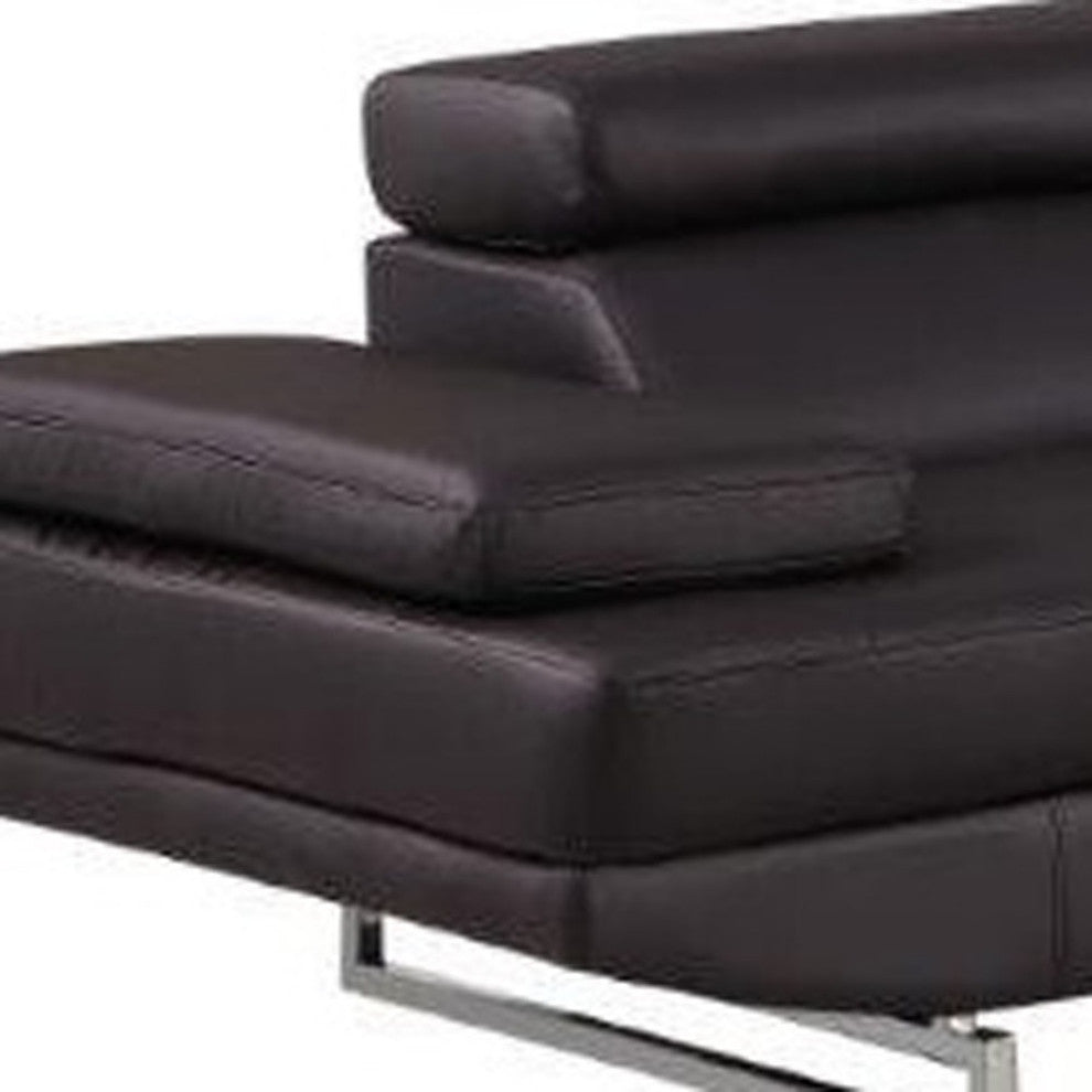 124"x94"x36" Brown Sectional RAF