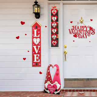 42"H Valentine"˜s Wooden Porch Decor