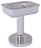 Vanity Top Soap Dish, Polished Chrome