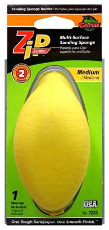 Gator 7233 Zip Sanding Sponge Holder Kit, 120 Grit