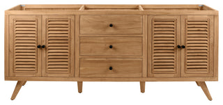 Avanity Harper Vanity Only, Natural Teak, 72"