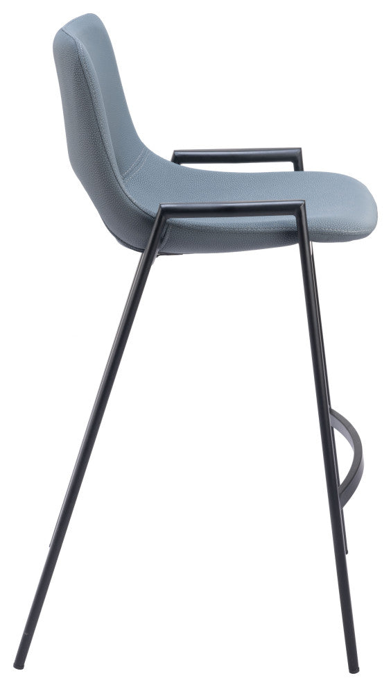 Desi Counter Stool (Set of 2) Gray