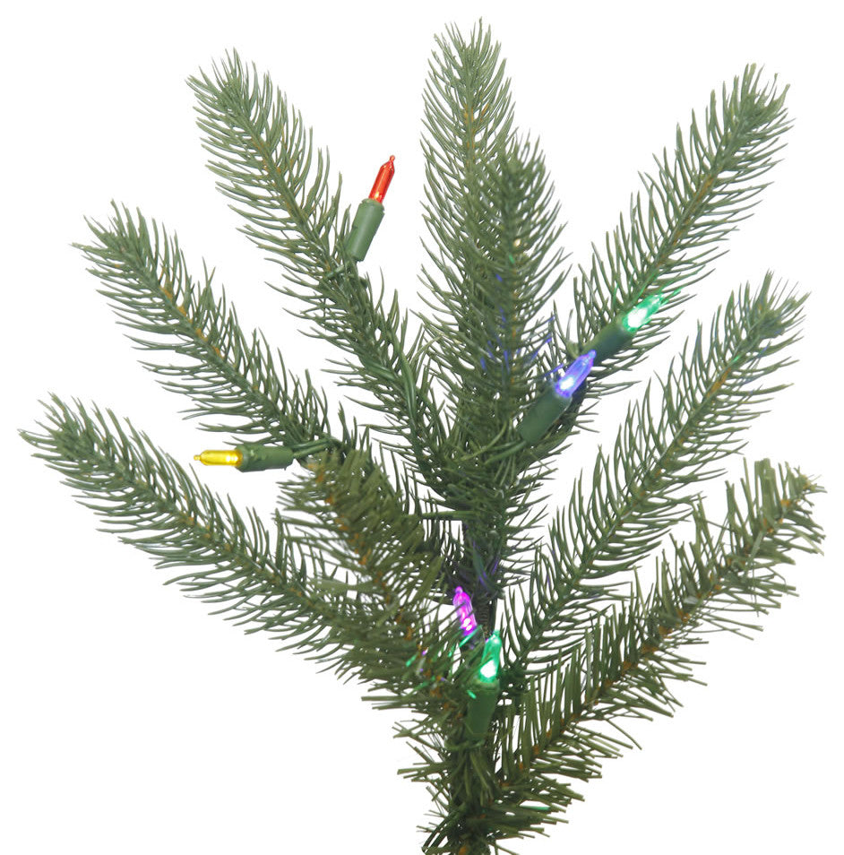 Colorado Spruce Artificial Christmas Tree , Multi-color, 14'