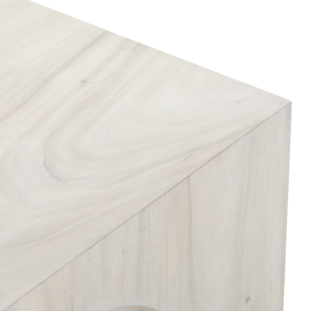 Fausto Coffee Table-Bleached Guanacaste