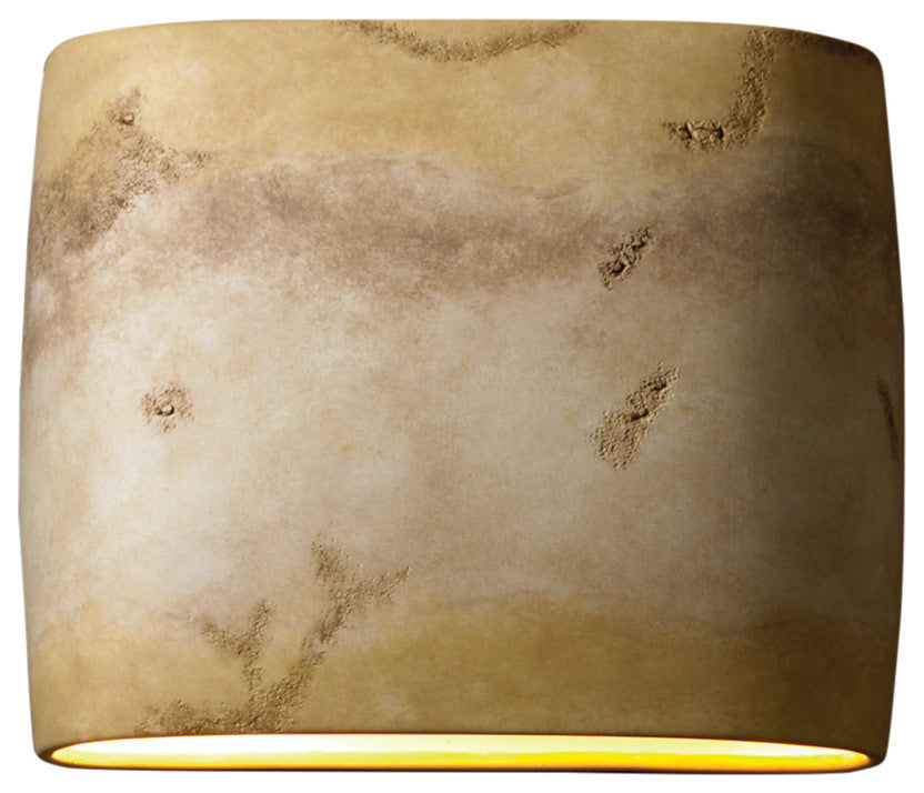 Ambiance Wide ADA Oval Wall Sconce, Greco, Incandescent